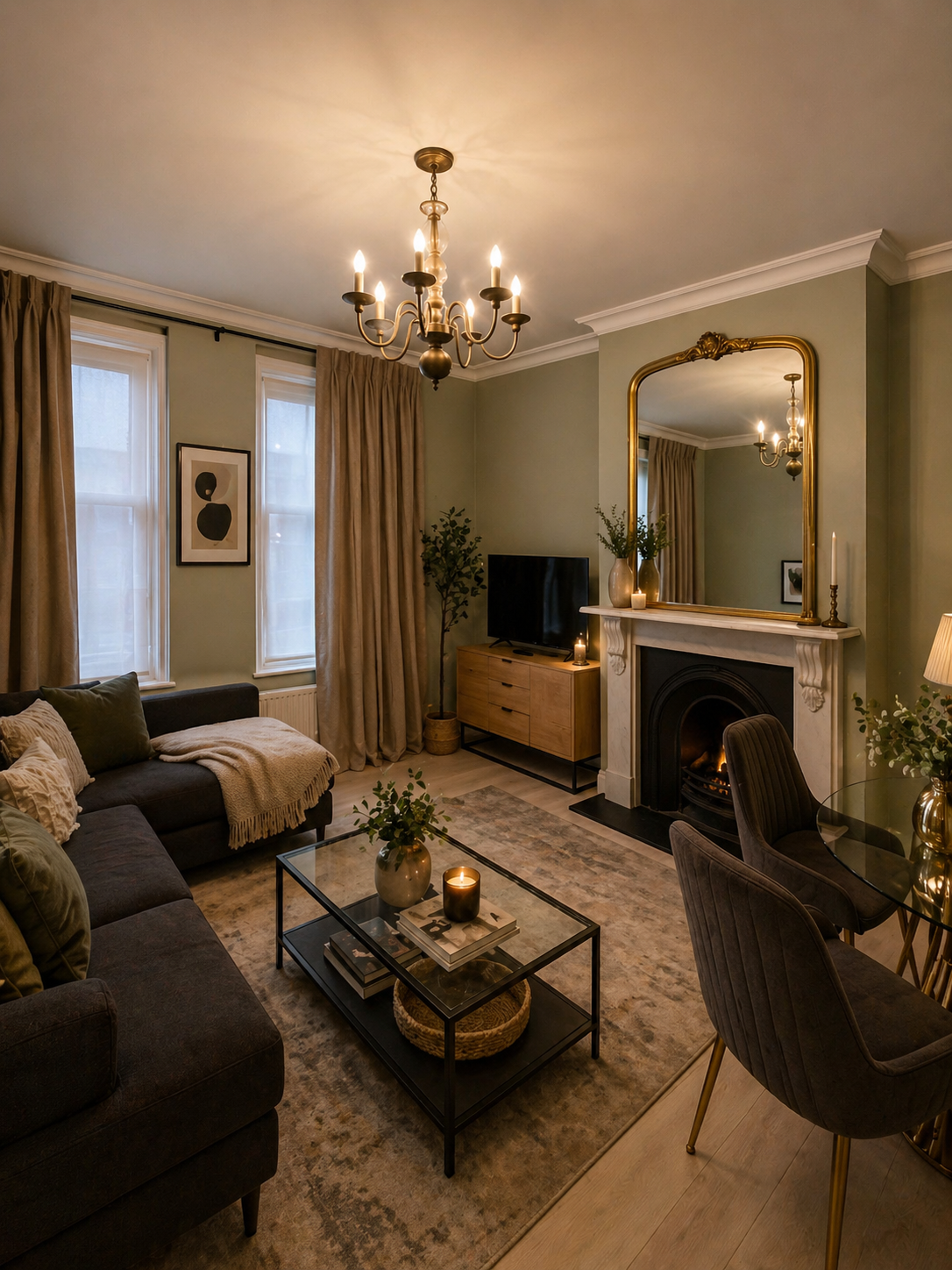 Pimlico room green dullux onclick=